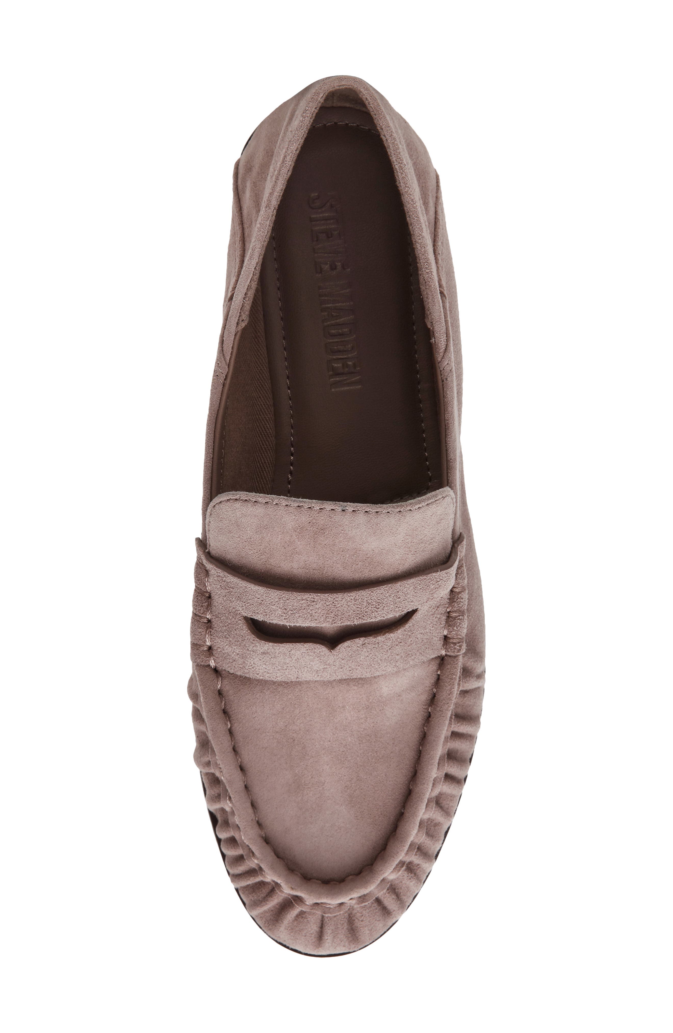 Stewart Convertible Penny Loafer, Alternate, color, TAUPE SUEDE