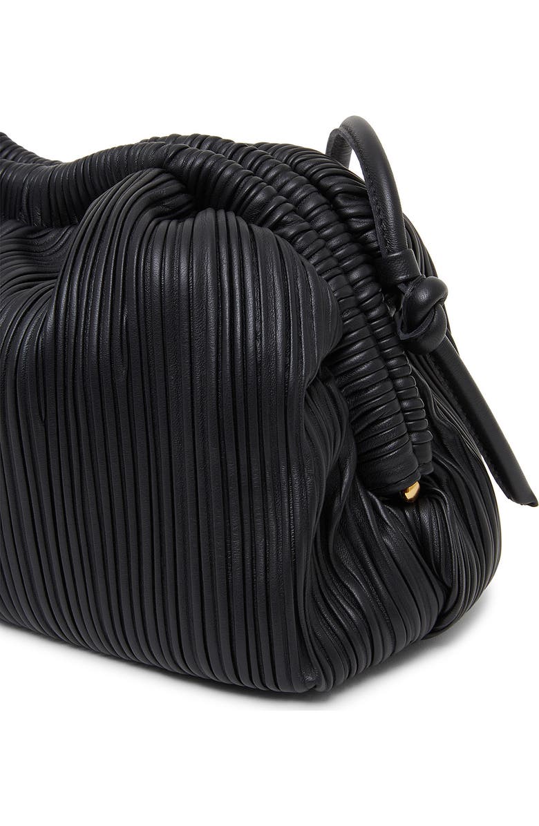 Mansur Gavriel Cloud Plissé Leather Clutch, Alternate, color,