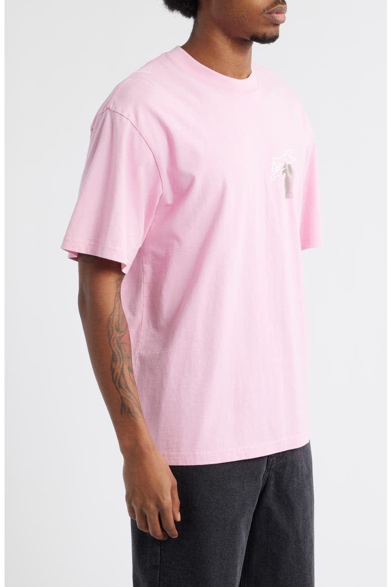 Handy Cotton Graphic T-Shirt, Alternate, color, PRISM PINK