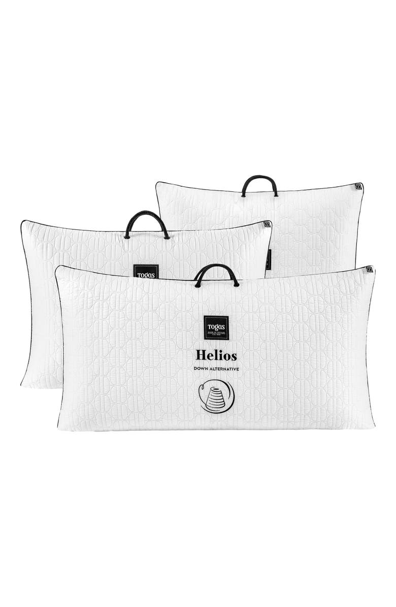 Togas Helios pillow, Alternate, color, White