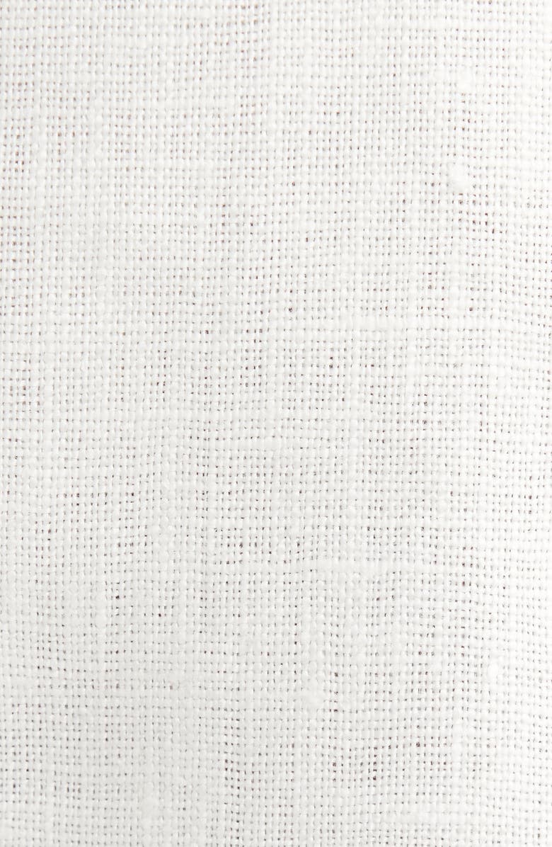 Faithfull the Brand Mirelle Pleat Front Linen Shorts, Alternate, color, White