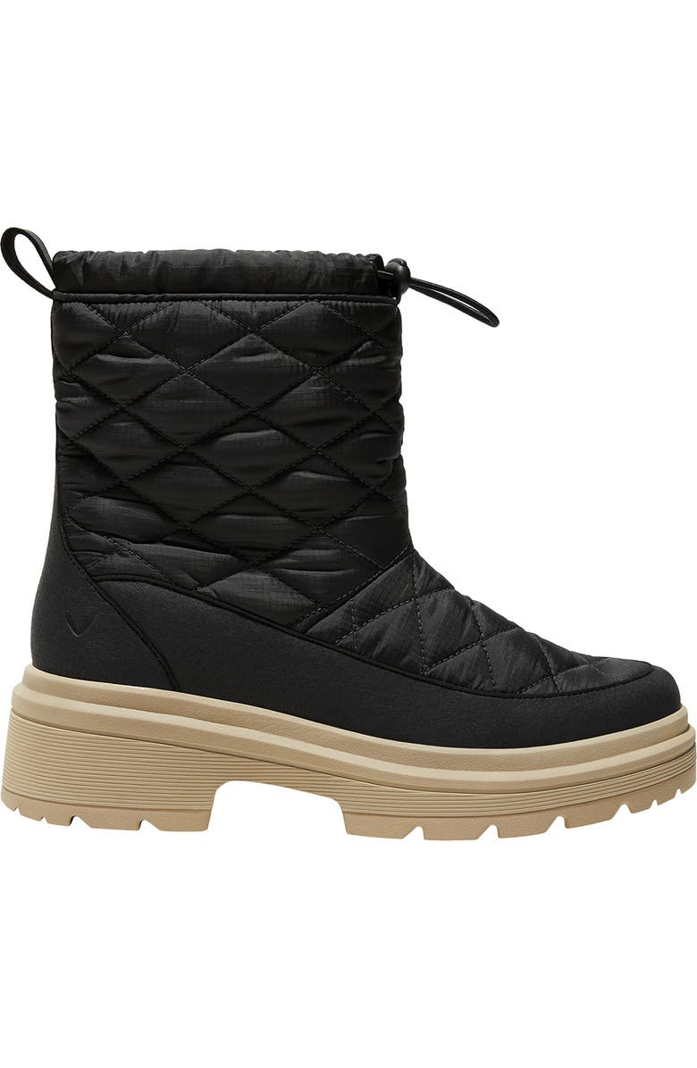 VIVAIA Quilted Waterproof PufferTherm Warm Boots, Alternate, color, Black Water Prf