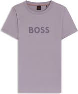 BOSS Orange Elogo Logo Cotton Graphic T-Shirt