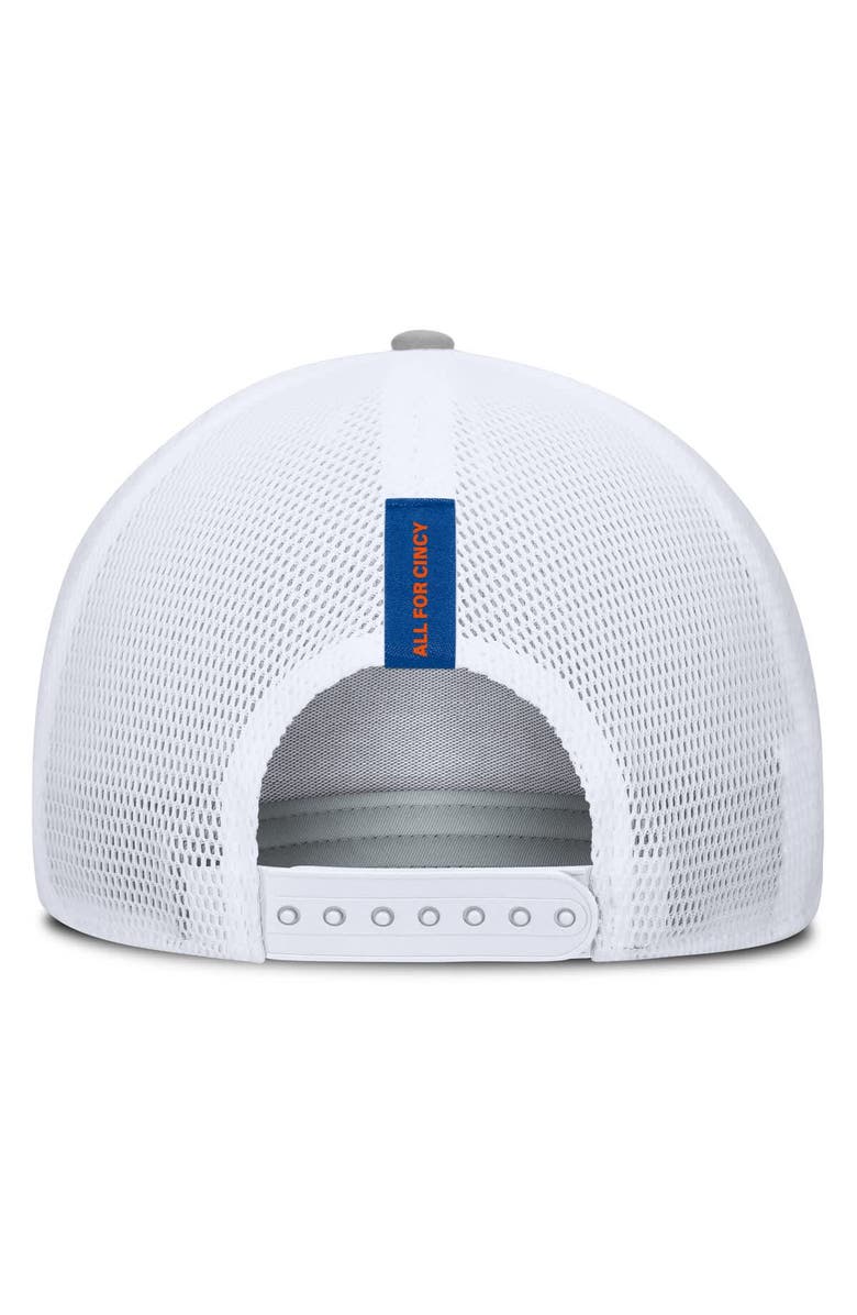FANATICS Men's Fanatics Heather Gray FC Cincinnati Low Block Trucker Adjustable Hat, Alternate, color, Heather Gray