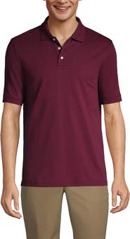 Lands' End School Uniform  Long Sleeve Interlock Polo Shirt