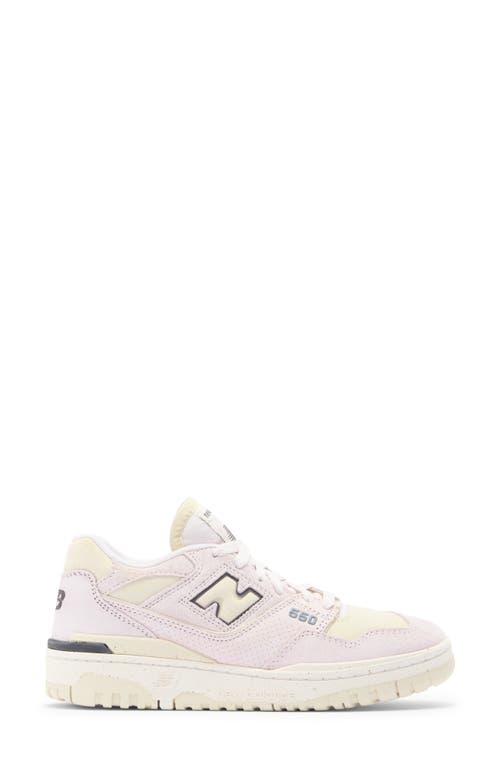 Shop New Balance 550 Basketball Sneaker In Linen/pink Granite