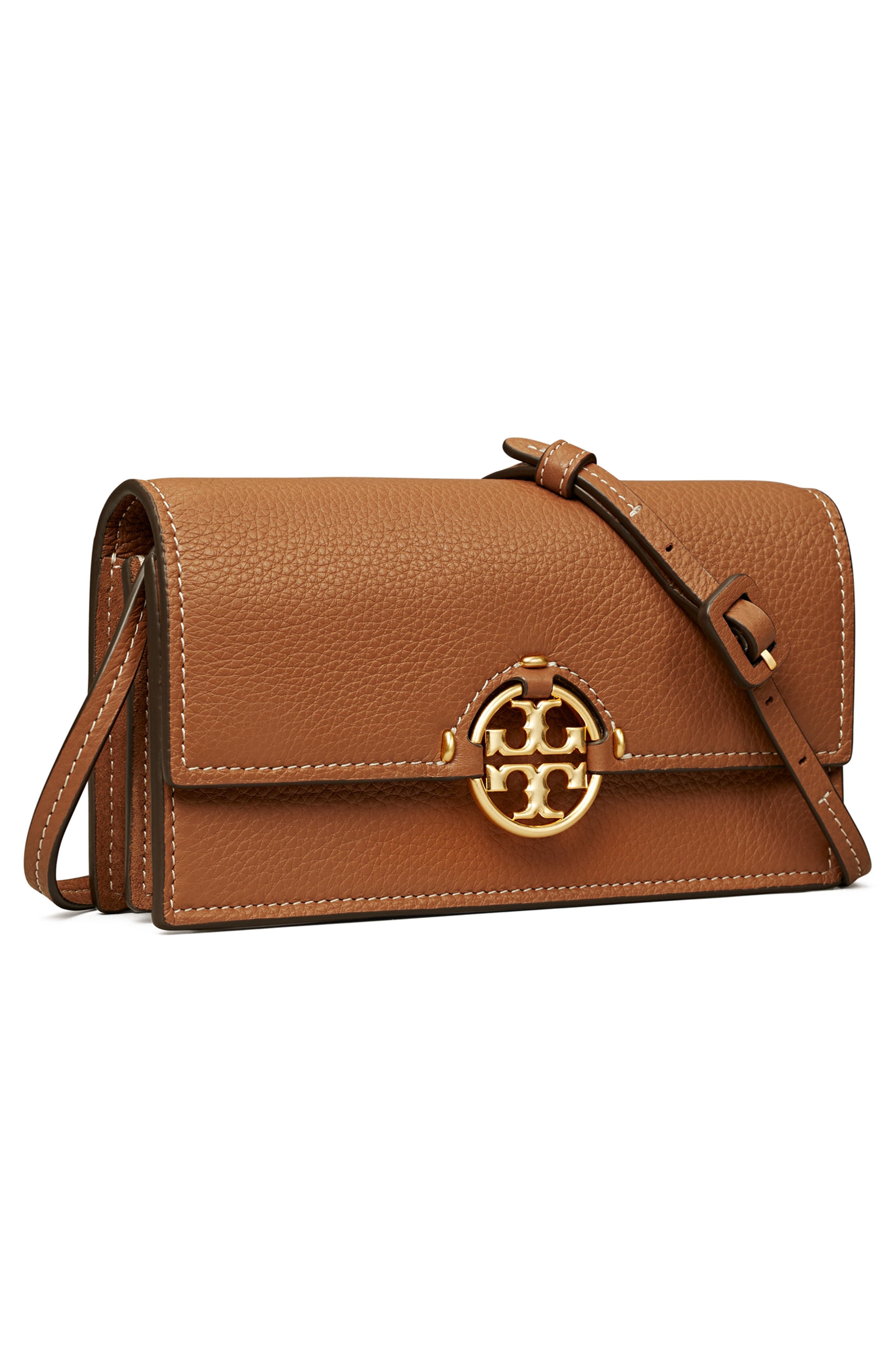 Miller Crossbody Wallet, Alternate, color, LIGHT UMBER