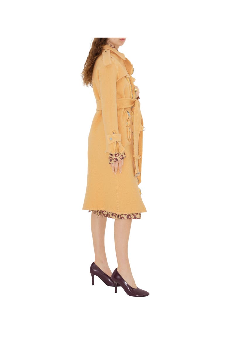 Burberry Wool Trench Coat, Alternate, color,