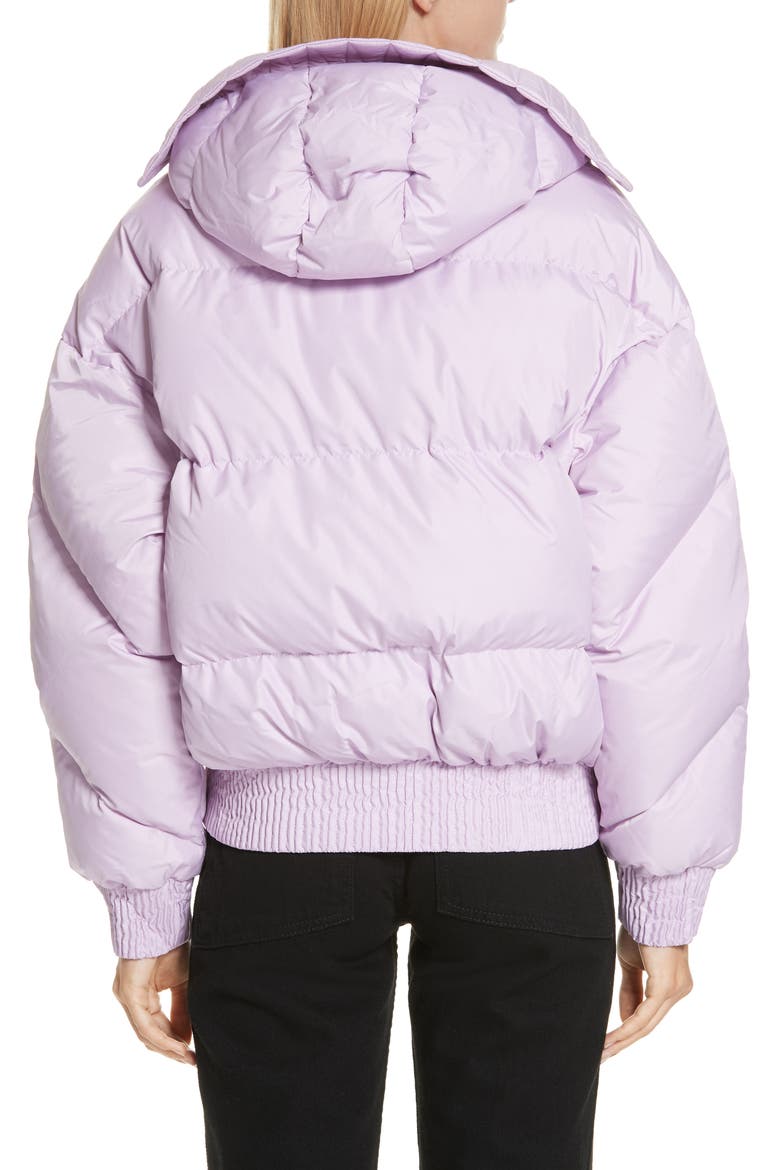 Dunlope Hooded Down Puffer Coat, Alternate, color, MAURI CRISTAL
