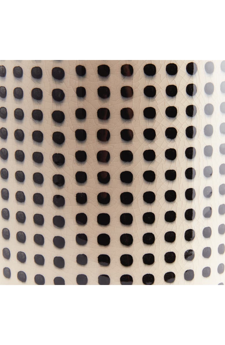 Napa Home & Garden Mina Vase, Alternate, color, Black