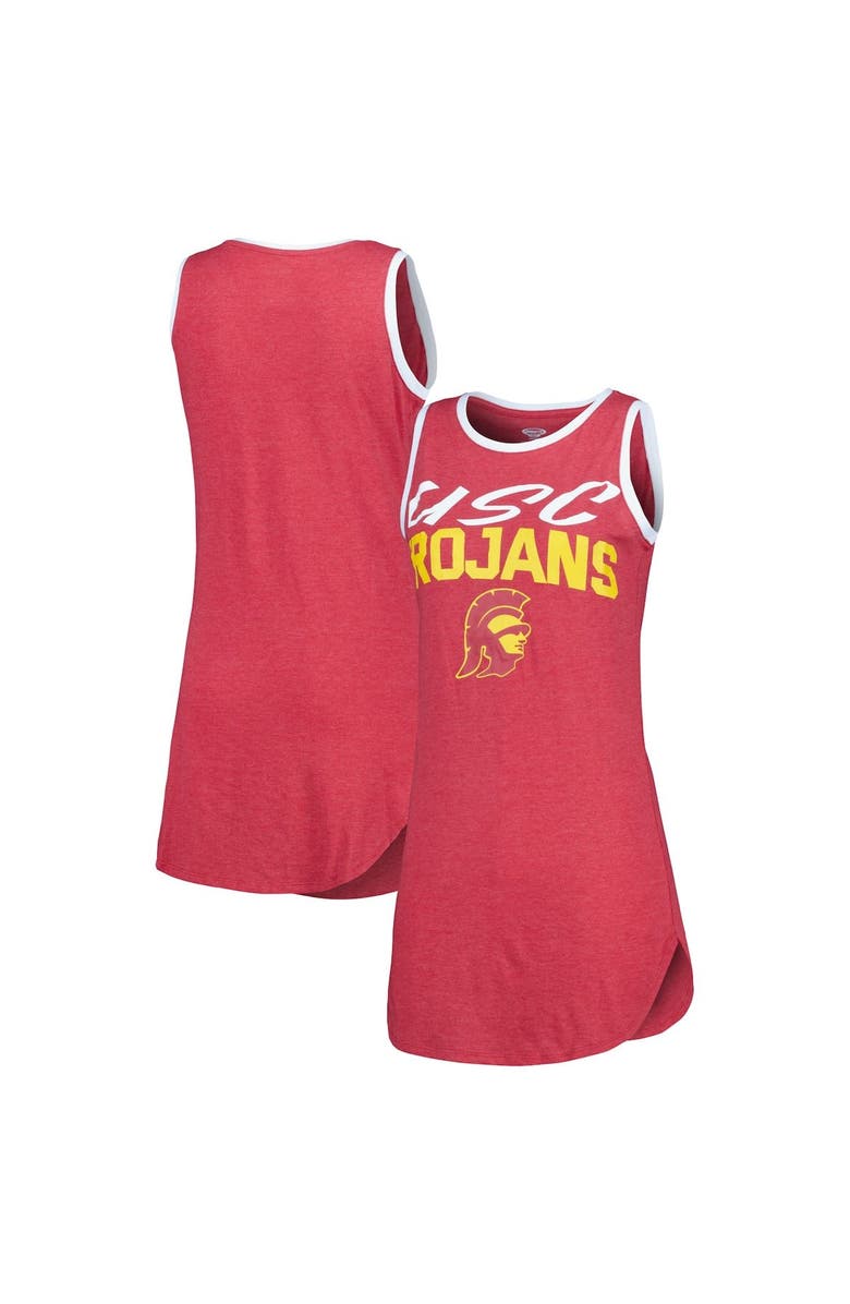 CONCEPTS SPORT Women's Concepts Sport Cardinal USC Trojans Tank Nightshirt, Main, color, Cardinal
