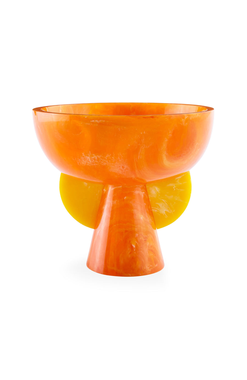 Jonathan Adler Como Pedestal Bowl In Multi