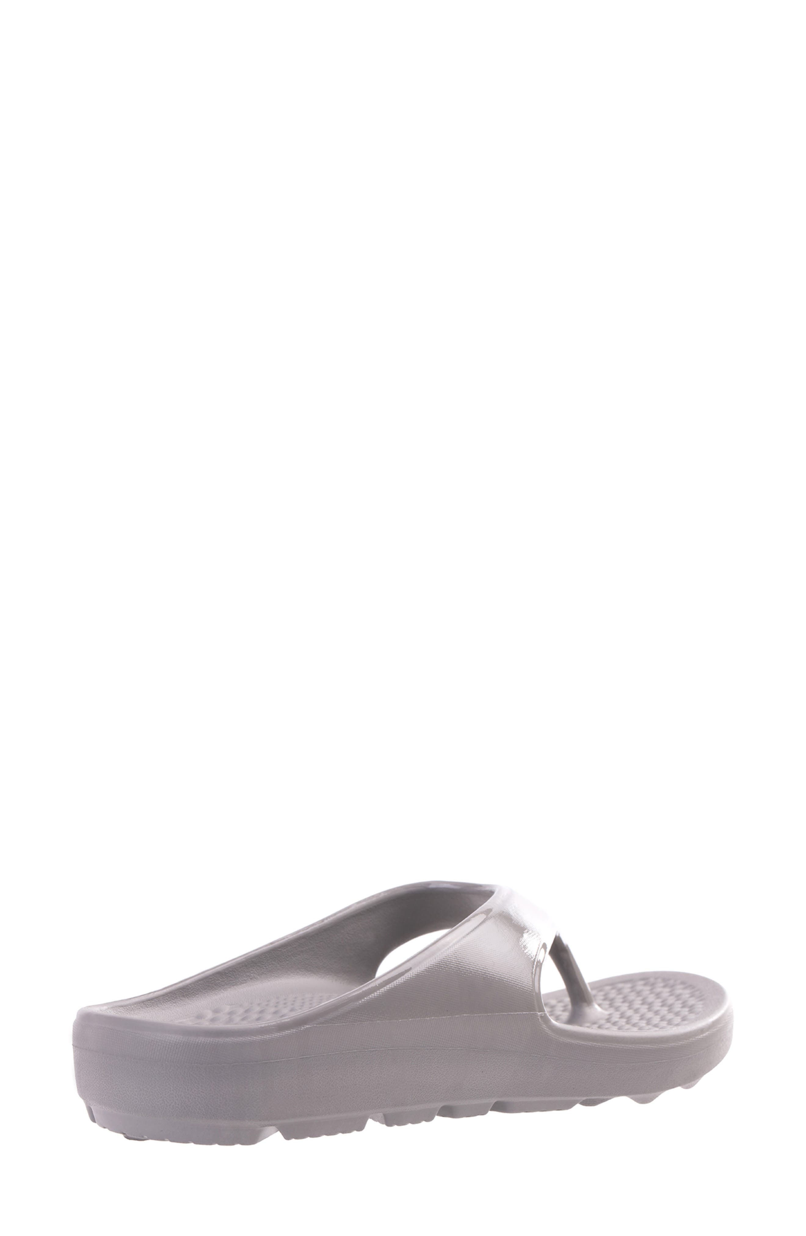 Revitalign Fusion Energy Flip Flop, Alternate, color, Grey