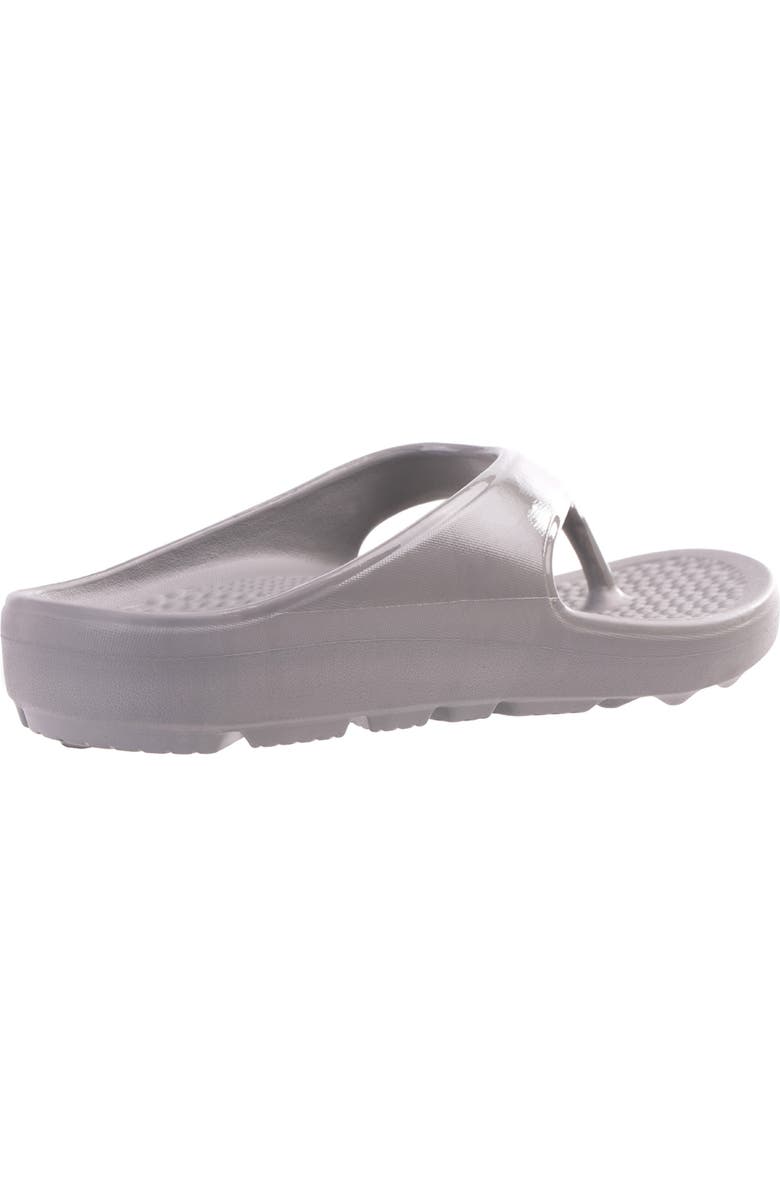 Revitalign Fusion Energy Flip Flop, Alternate, color, Grey