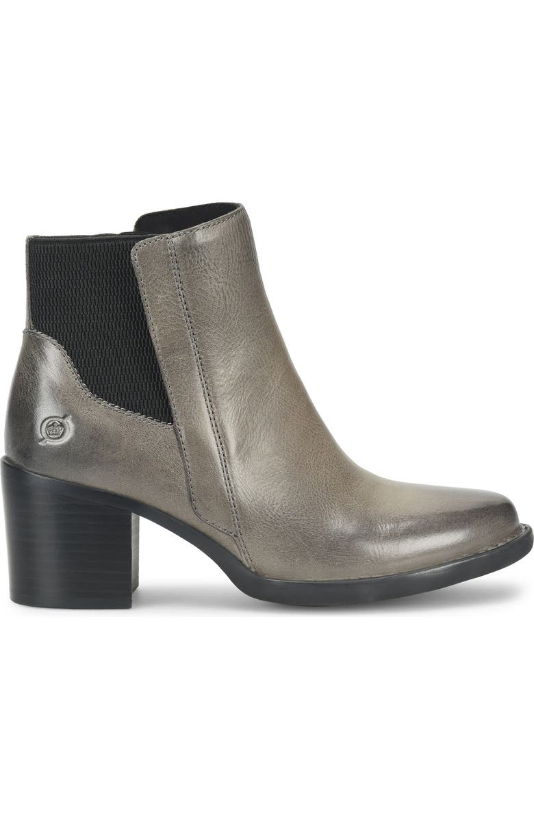 Børn Henni Bootie, Alternate, color, Grey Leather
