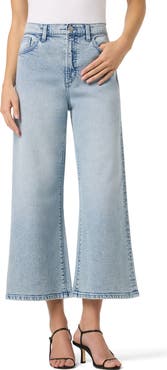 Joe's High Waist Ankle Wide Leg Crop Jeans