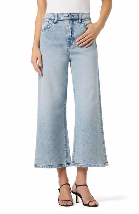 Joe's High Waist Ankle Wide Leg Crop Jeans