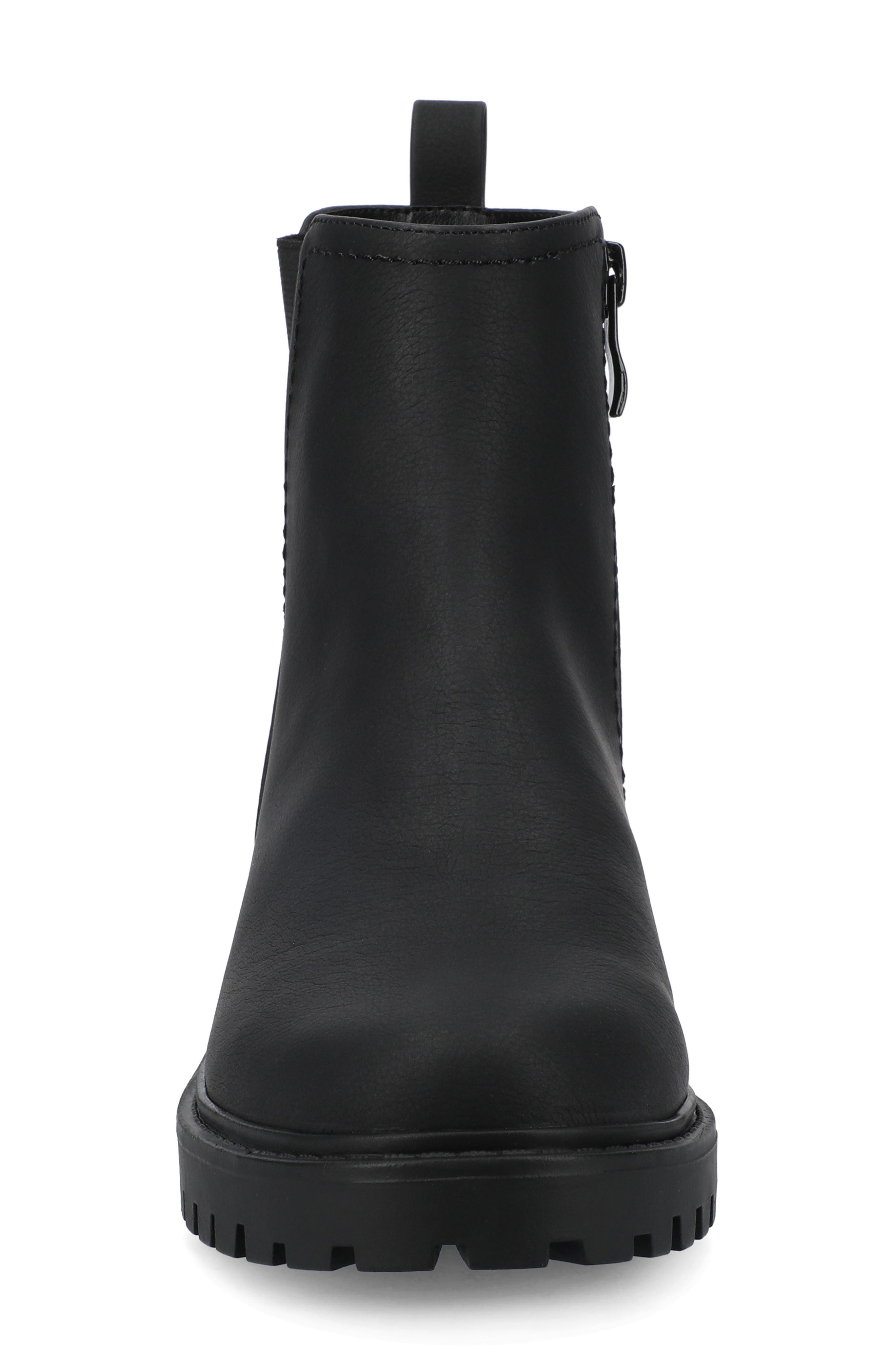 Journee Collection Junnah Chelsea Boot - Wide Width Available, Alternate, color, Vintage/Black