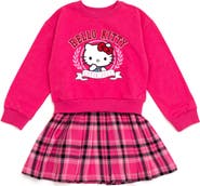 Hello Kitty Fleece Pleated Dress