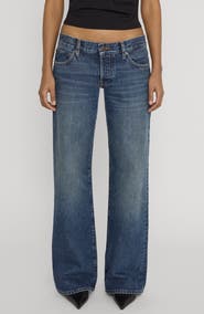 FRAME The Pixie Gray Wide Leg Jeans