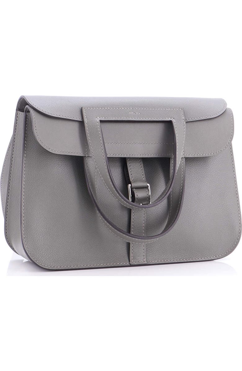 Pre-Owned Hermes Halzan Bag Evercolor 25, Alternate, color, Gris Meyer