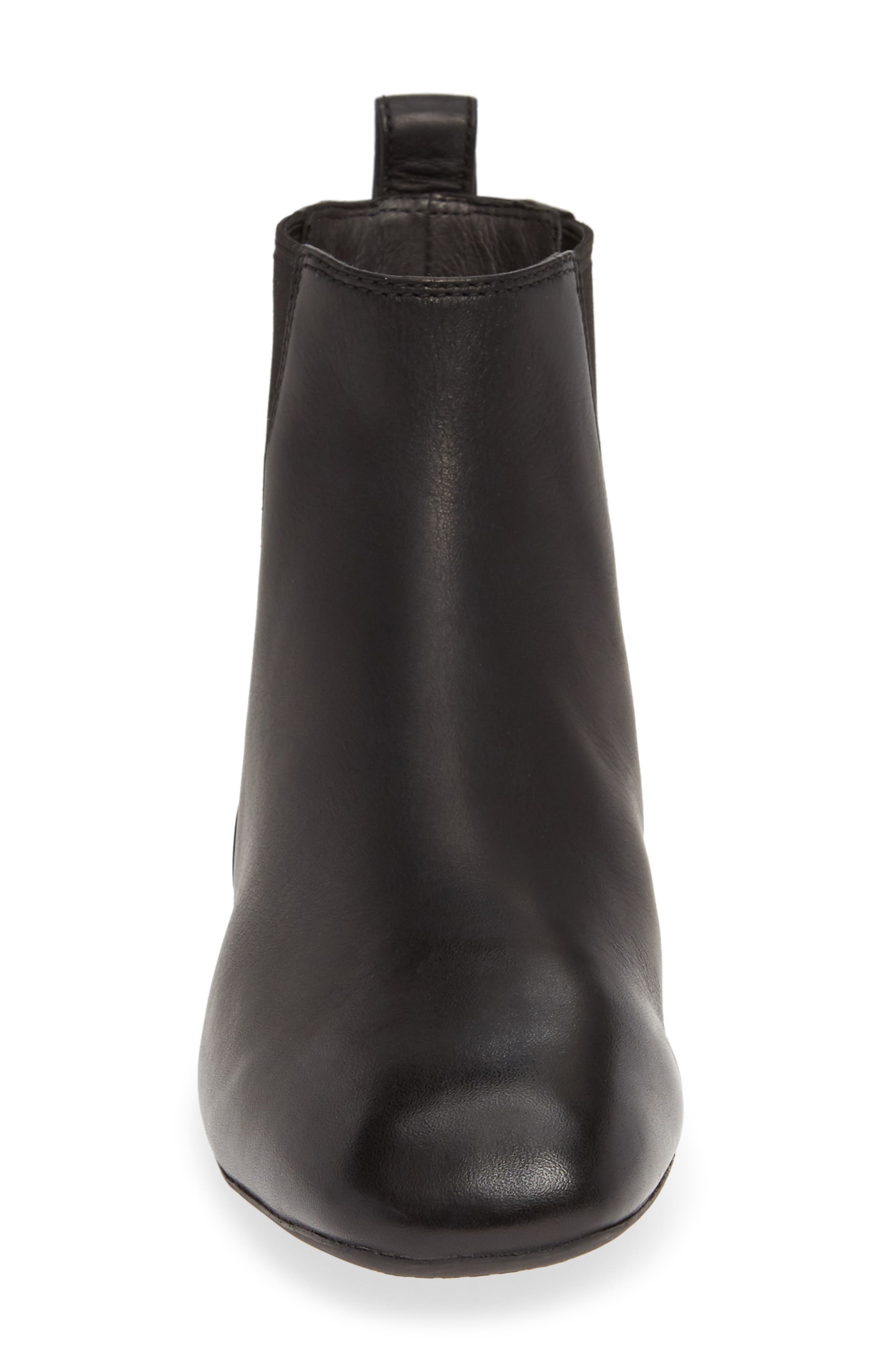 Casi Myra Bootie, Alternate, color, BLACK LEATHER