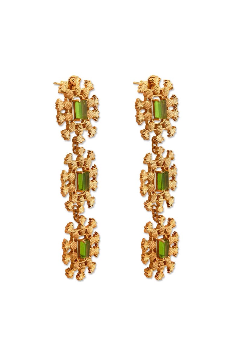PINA EARRINGS, Alternate, color, Gold Plated