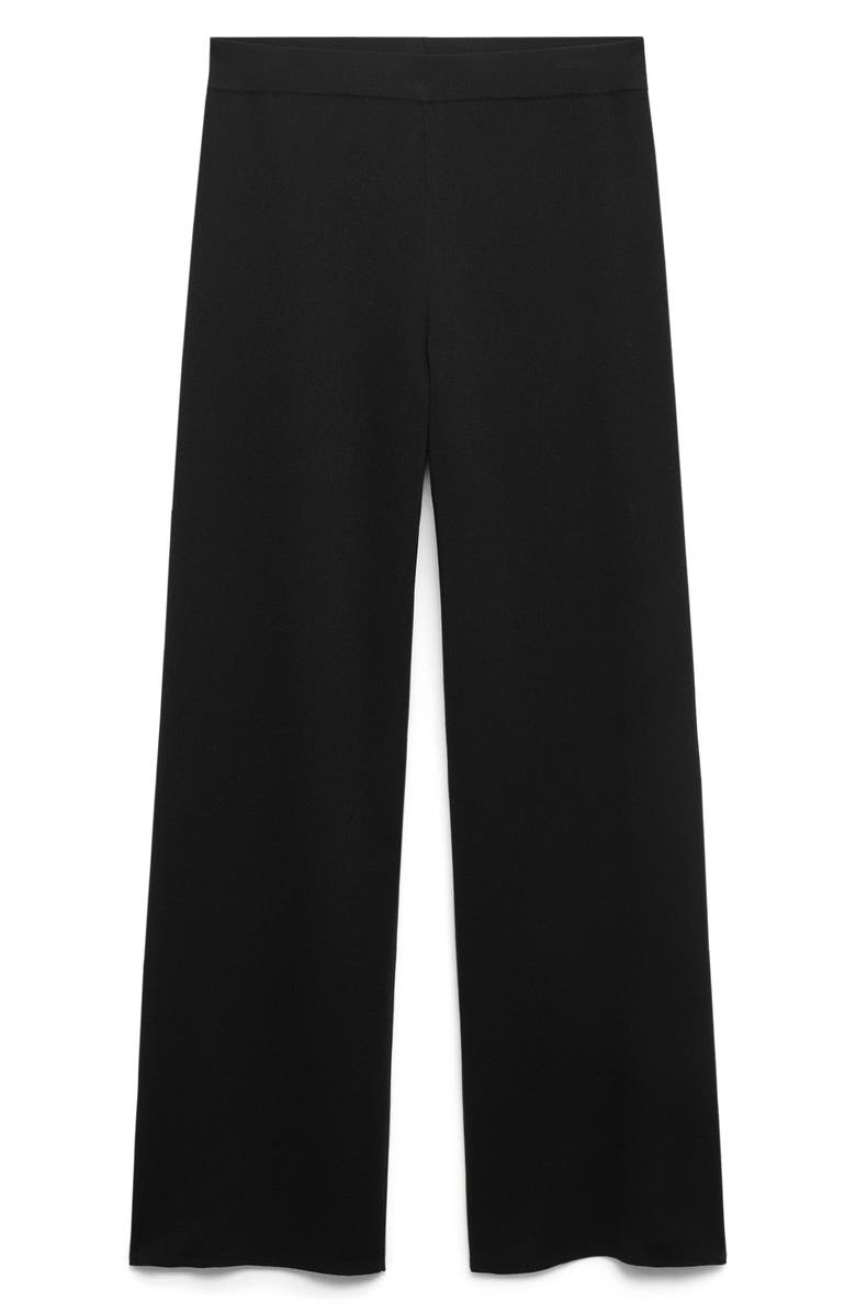 MANGO Straight Leg Sweater Pants, Alternate, color,