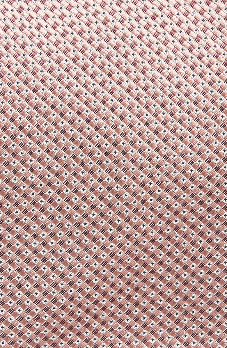 BOSS Neat Silk Blend Tie, Alternate, color,