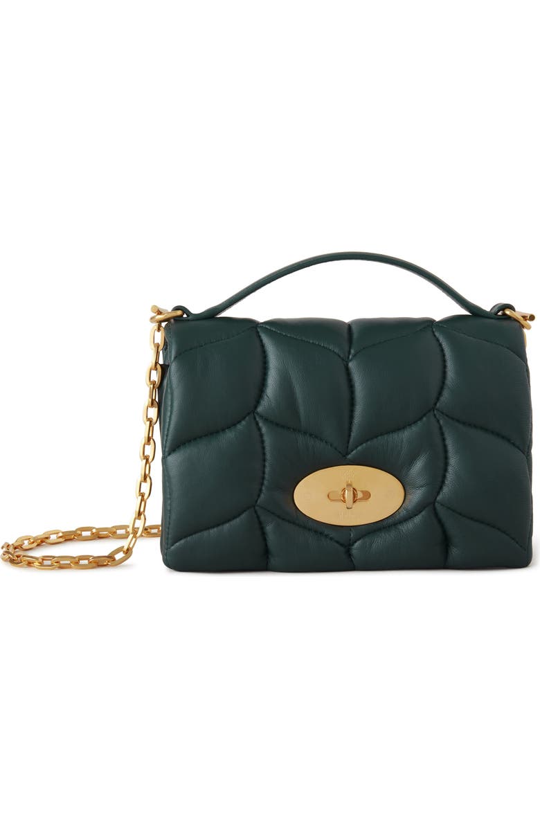 Mulberry Tiny Softie Pillow Quilted Leather Crossbody Bag, Main, color,