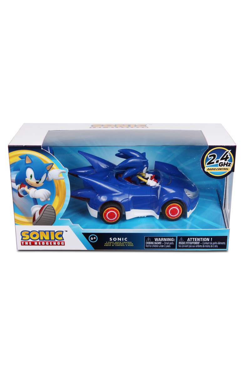 Sonic & Sega All-Stars Racing RC Sonic,128 Scale 2.4GHz Remote Controlled Car, Alternate, color, 
