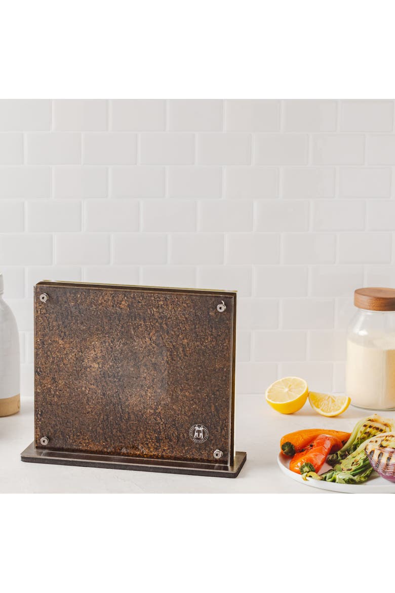 Cork Knife Block, Alternate, color, Black