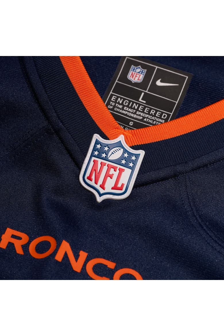 Men's Nike Patrick Surtain II Navy Denver Broncos Mile High Collection Alternate Game Jersey, Alternate, color, Navy