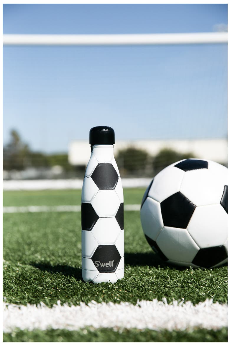 Goals 25-Ounce Insulated Stainless Steel Water Bottle, Alternate, color, WHITE
