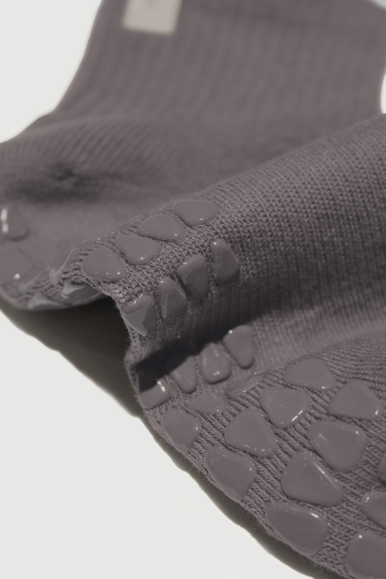 Mineral Quarter Crew Grip Sock, Alternate, color, Mineral