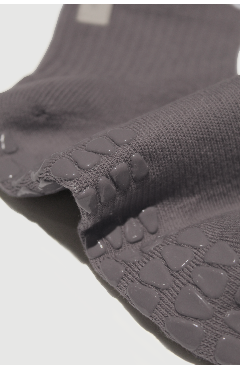 Fraise Mineral Quarter Crew Grip Sock, Alternate, color, Mineral