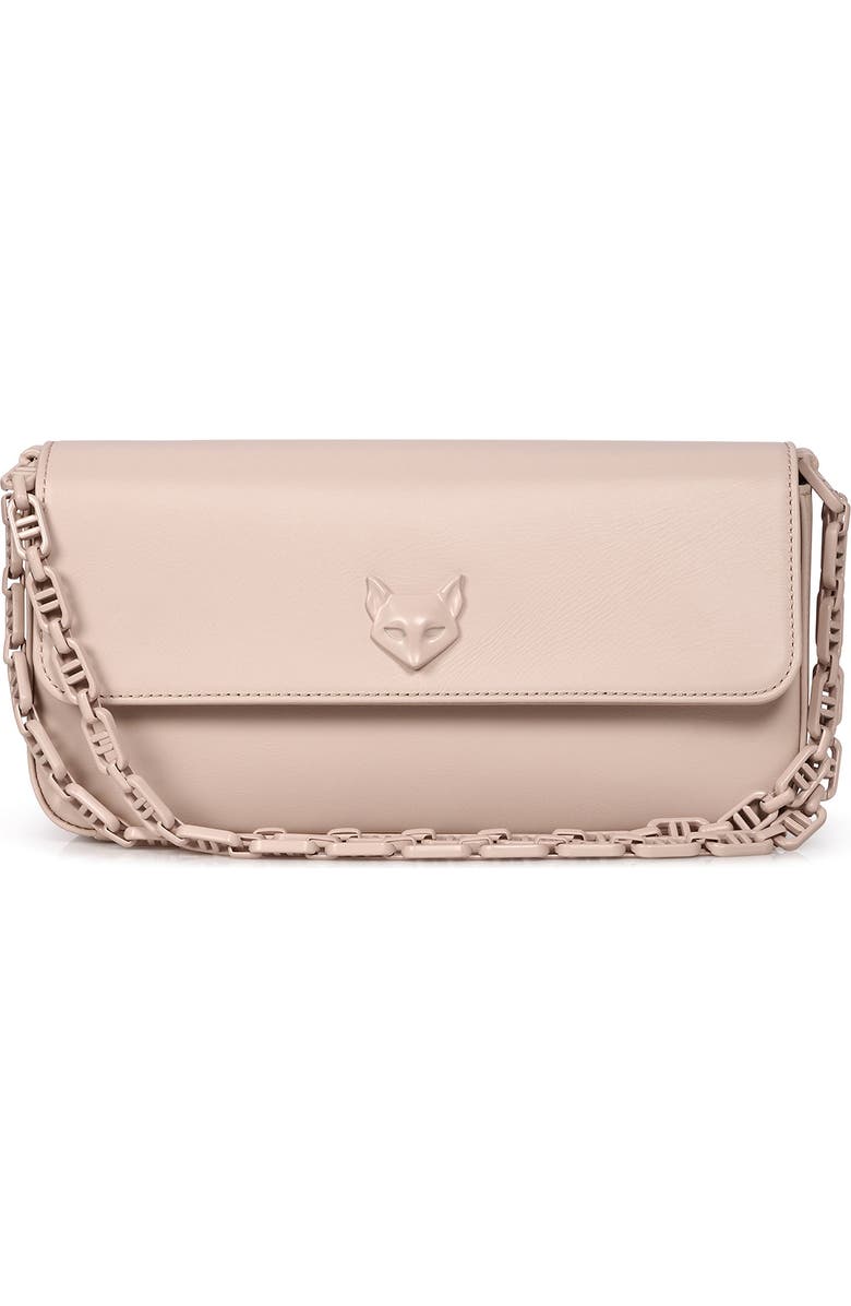 DESERI Michele Monochrome Crossbody Clutch, Alternate, color, Beige