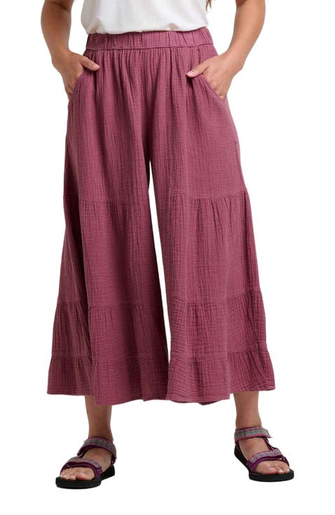 Tate Double Weave Palazzo