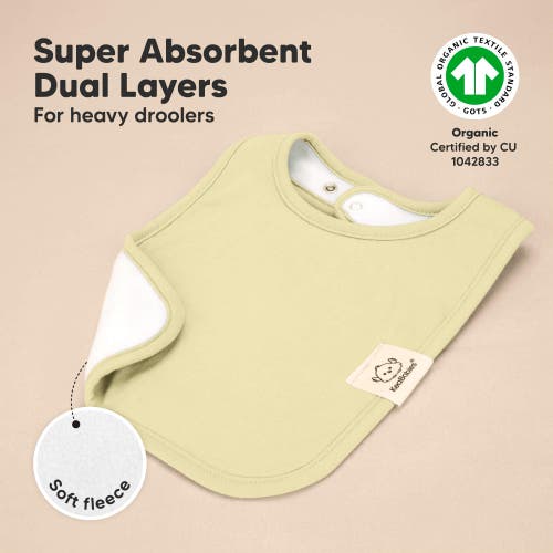 KEABABIES KEABABIES 8-PACK COAST DROOL BIBS 