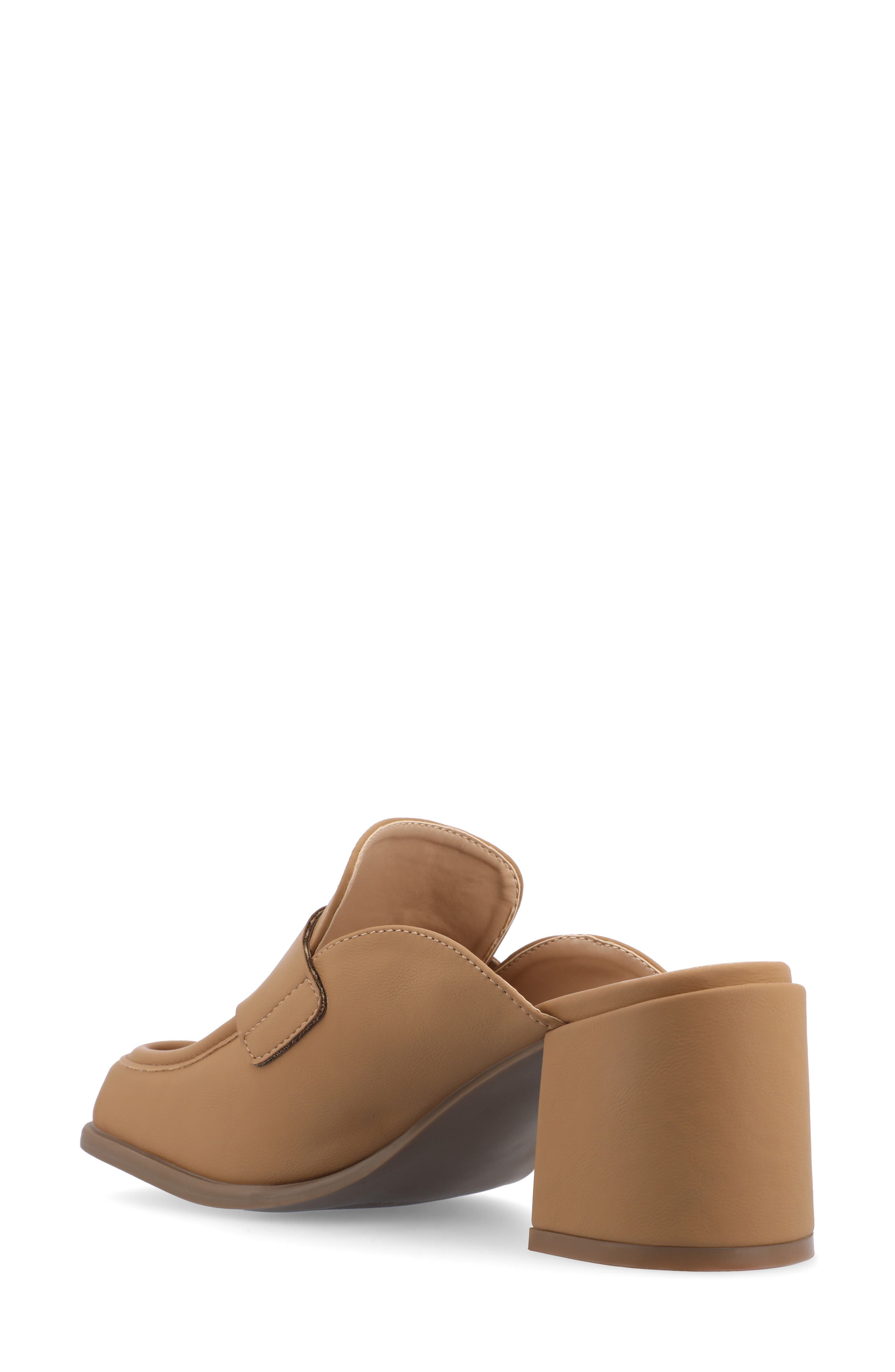 Journee Collection Bayley Mule Pump, Alternate, color, Tan