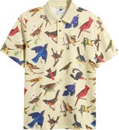 MALBON Birds of Georgia Fairway Polo