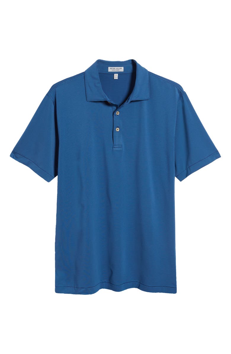 Peter Millar Jubilee Pinstripe Performance Polo, Alternate, color, 