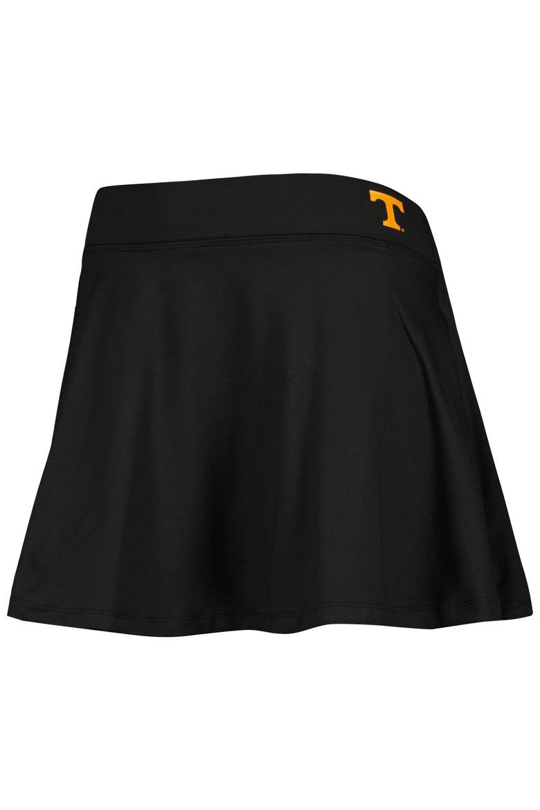 Women's ZooZatz Black Tennessee Volunteers Flowy Skort, Alternate, color, Black