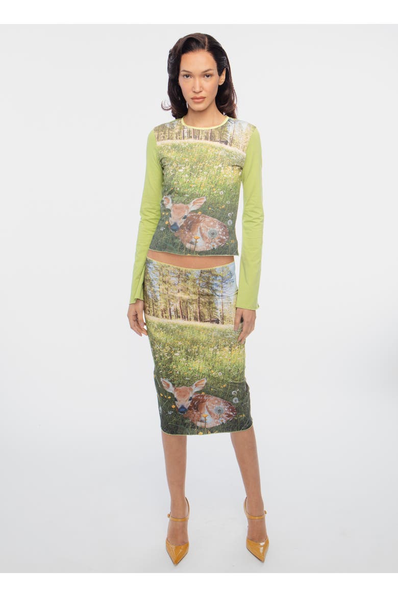 Somewhere Skirt, Main, color, Fawn