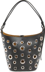 Proenza Schouler Striped Mini Bucket Bag