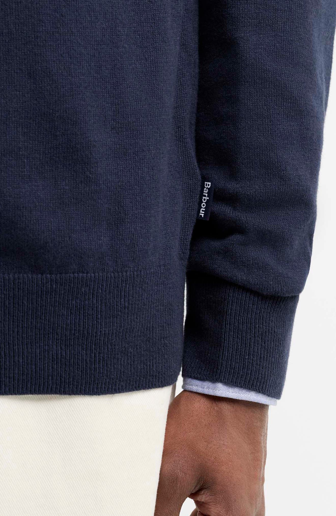 Barbour Millwood Fair Isle Half Zip Sweater (Men) | Nordstrom