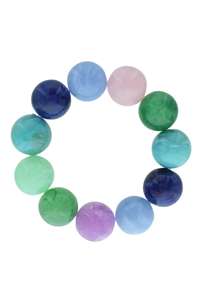 June Beaded Bracelet, Alternate, color, BLUE