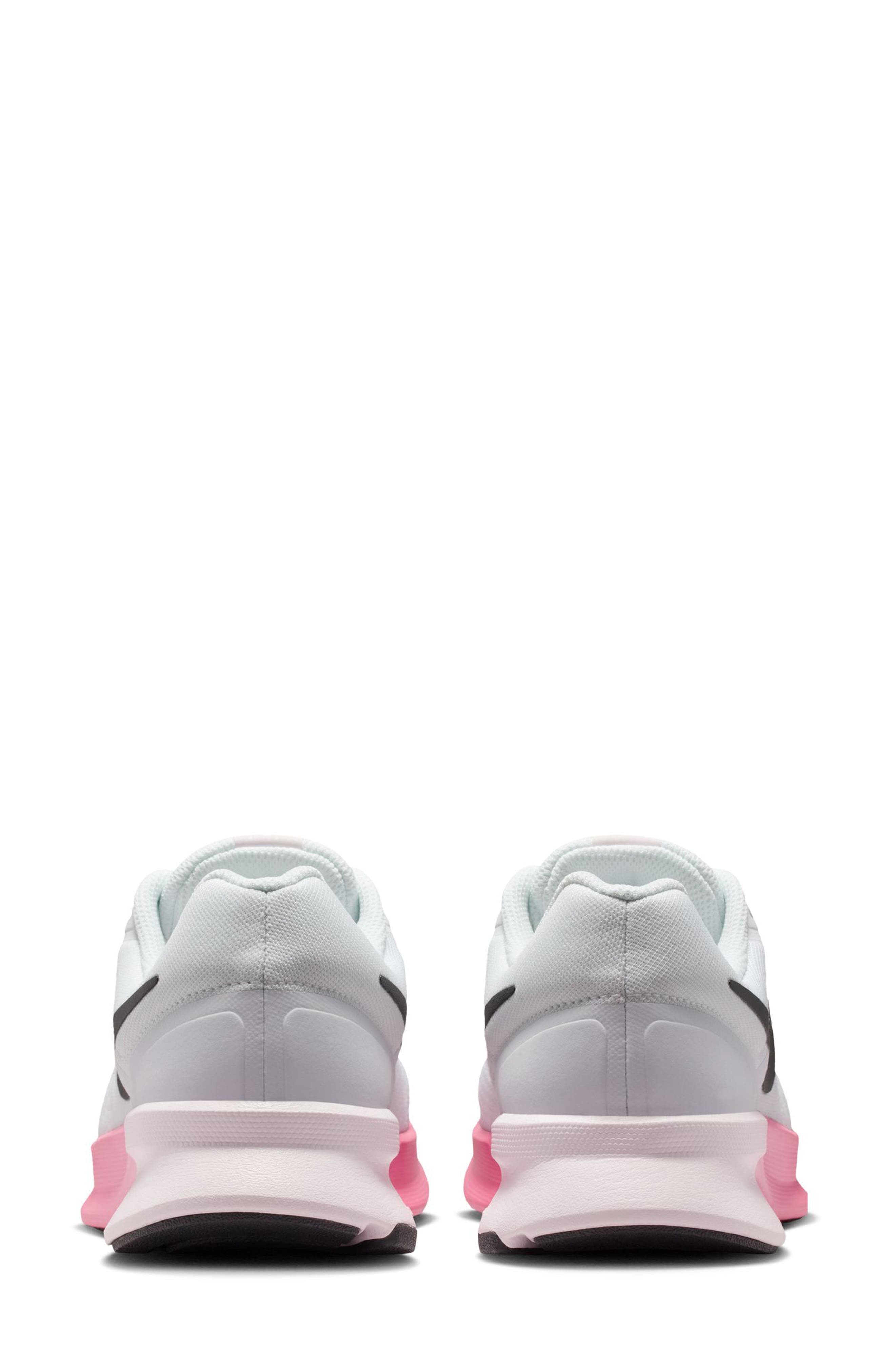 Nike Run Swift 3 Running Shoe, Alternate, color, White/ Black/ Pink-Peony