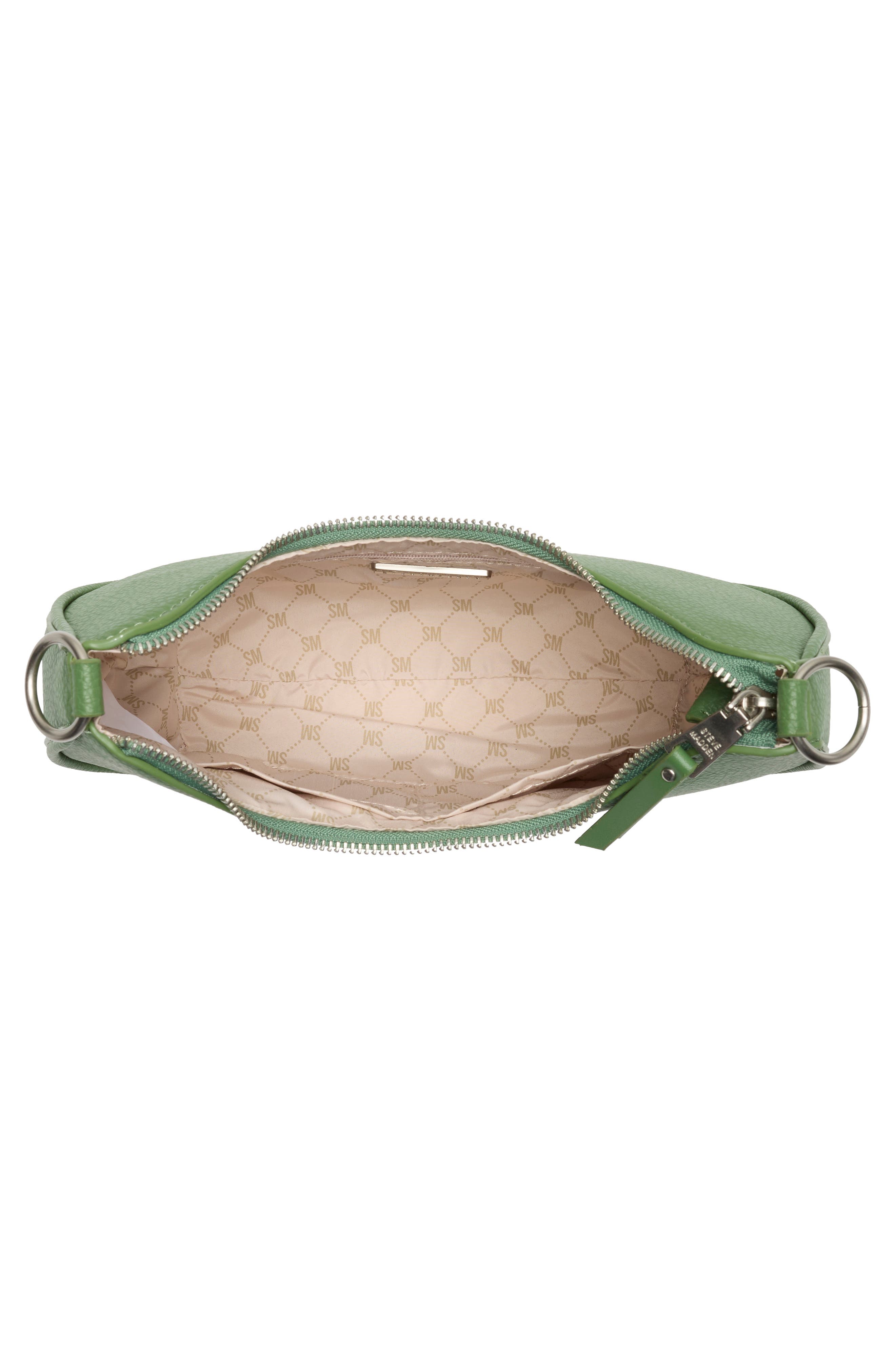 Steve Madden Punky Shoulder Bag, Alternate, color, Wild Green