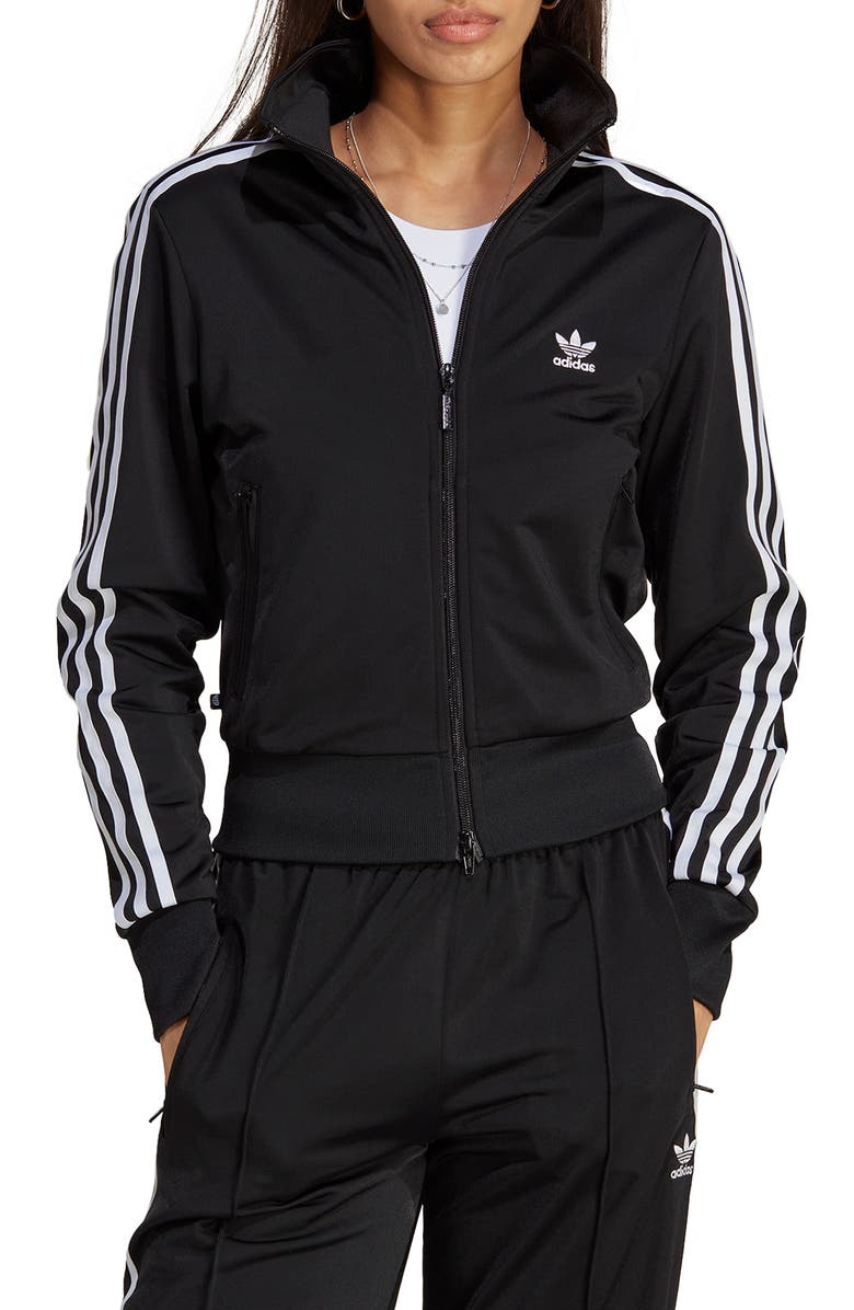 adidas Adicolor Firebird Recycled Polyester Track Jacket, Main, color,